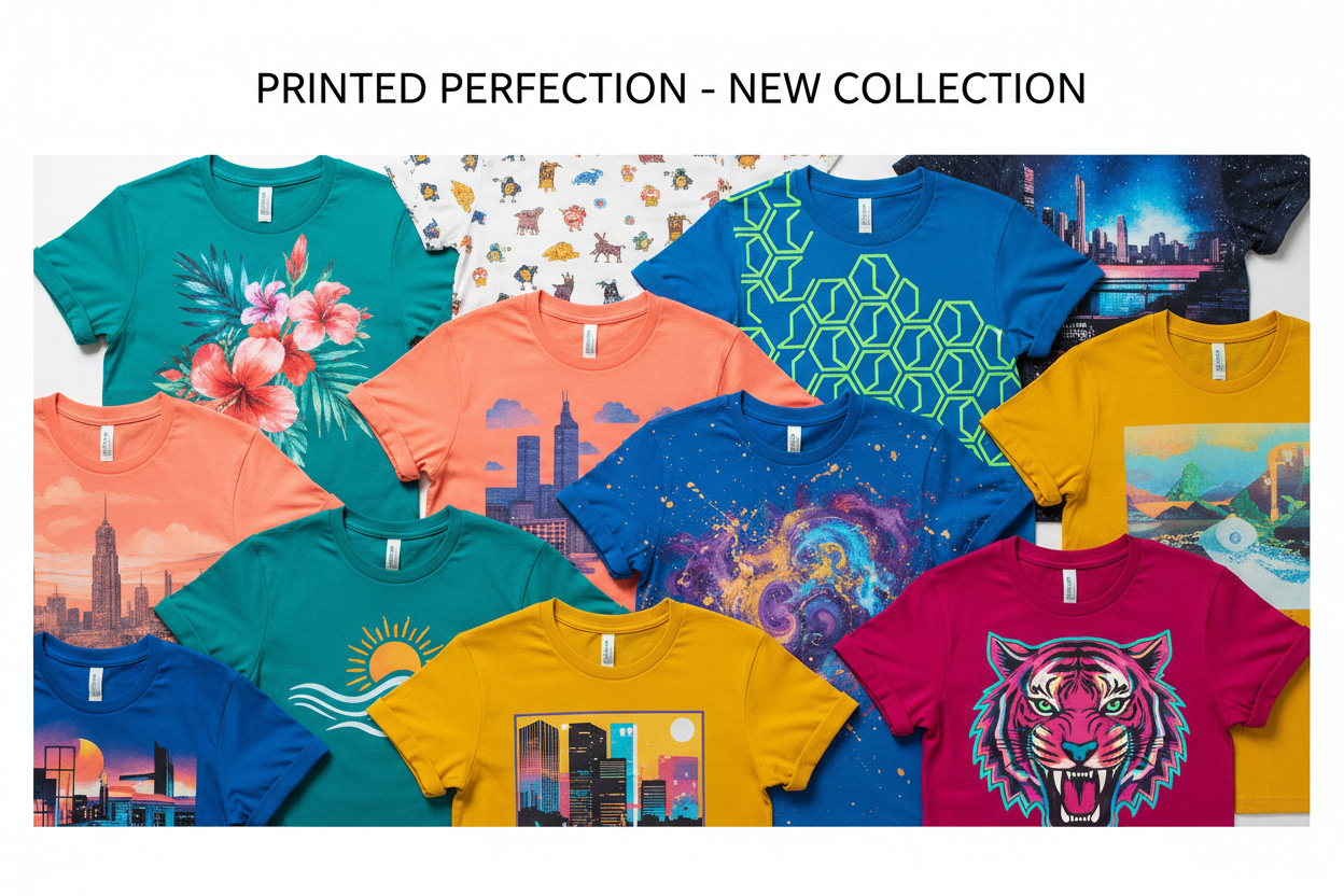 Unisex Printed T-shirt